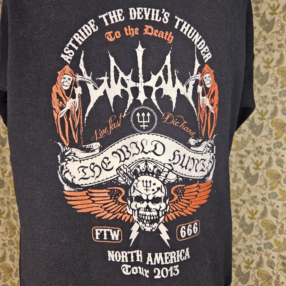 M - Black HOODIE - Watain: The Wild Hunt North American Tour 2013